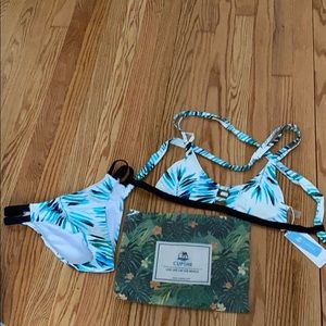 Cupshe Palm Print Bikini